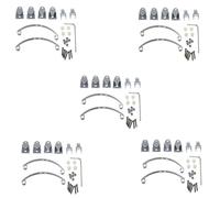 Gvvsjgdbis 5X Steel Leaf Spring Suspension Set for B14 B16 B24 B36 Ural Q60 Q61 Q62 Q63 Q64 6X6,Silver