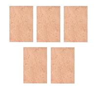 Gvvsjgdbis 61x41x2mm 5pcs/Pack Saxophone Corks Soprano/Tenor/Alto Neck Cork Parts Musical Instrument Accessories