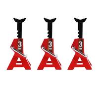 Gvvsjgdbis 6Pcs 1/10 RC Cars Metal Jack Stands Repairing Tool RC Crawler Climbing Car Repair Tools Diecasts Vehicles Model Parts,3T