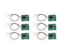 Gvvsjgdbis 6Pcs HO N Scale Model Electric Circuit Board Traffic Light Signal Model HO Scale Train Railway Miniatures