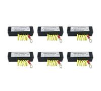 Gvvsjgdbis 6X 100/1000M POE IP Camera Network POE Switch RJ45 & POE Surge Protector Protection Device Arrester SPD 1000M