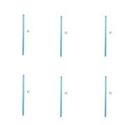 Gvvsjgdbis 6X Central Driving Shaft for Toys A949 A959 A969 A979 K929 RC Car, Metal, Blue