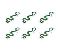 Gvvsjgdbis 6X Simulation Soft Plastic Toy Snake Simulation Snake Rubber Tip Toy - Green