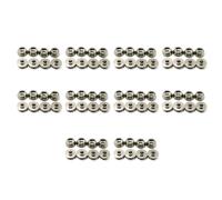 Gvvsjgdbis 80Pcs Metal Connecting Rod Screw Gasket Shim Washer Rest for C14 C24 C34 C44 MN D90 D91 D99S RC Car,Grey