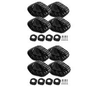 Gvvsjgdbis 8Pcs Upgrade Track Wheels Spare Parts for 1/16 B14 B24 C14 C24 Truck RC Car Accessories