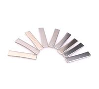 Gvvsjgdbis 9-Piece Guitar Fret Installation Kit for Electric Acoustic Guitars with Brass Blocks