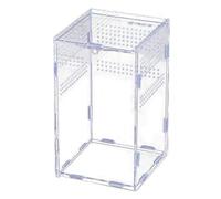 Gvvsjgdbis Acrylic Reptile Terrarium - Transparent Breeding Box Insect Feeding Cage with Arboreal Enclosure