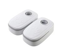 Gvvsjgdbis Automatic Timing Pet Cat Feeder 350ml Double Pet Bowl for Cats Dogs Quantitative Pet Feeder Cat Accessorie B