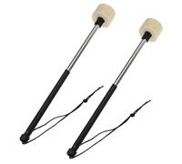 Gvvsjgdbis Bass Drum Mallet Band Drum Mallet Drumstick with Wool Felt, Marching Drum Mallet