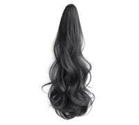 Gvvsjgdbis Black Wig Female Ponytail Grab Clip Ponytail Clip Wig Style Hip- High Ponytail Natural Forcing Fake Ponytail Female Braid