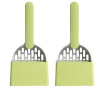 Gvvsjgdbis Cat Litter Scoop Cat Litter Scoop with Base Cleaning Cat Litter Box Shovel Kitten Toilet Cleaning Tools Pet Supplies E