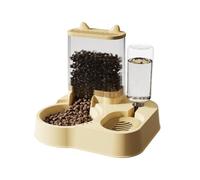 Gvvsjgdbis Dog Food Dispenser Automatic Anti-Tip Cat Food Dispenser Water Bowl Storage Container Dog Food Bowl Cat Treat Automatic