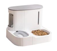 Gvvsjgdbis Dog Food Feeder Cat Automatic Feeding Water Bowl Pet Food Storage Dispenser.