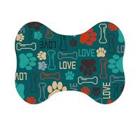 Gvvsjgdbis Dog Mat for Food and Water Anti-Slip Absorbent Dog Bowl Mats Quick Dry Water Dispenser Mat Dog Food Mats for Floors