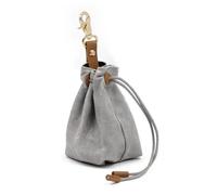 Gvvsjgdbis Dog Treat Pouch, Portable Training Bag with Drawstring, Waterproof - Ideal for Walking & Outdoor Activities