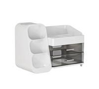 Gvvsjgdbis Drawer Style Makeup Storage Box Dormitory Organizer Plastic Cosmetics Skincare Dressing Table Desktop Sundries Container