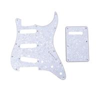 Gvvsjgdbis Electric Guitar Modern 11-Hole Guitar Front and Rear Protection Front and Rear Protection Plate Protection Plate