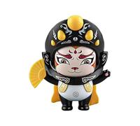 Gvvsjgdbis Face-Changing Doll Sichuan Opera Face-Changing Doll Traditional Cultural Ornaments Office Desktop Decoration Yellow