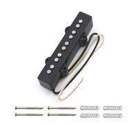 Gvvsjgdbis Five-String Electric Bass Pickup Open Single Coil Electric Bass Pickup Black Neck Pickup