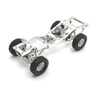 Gvvsjgdbis For MN 1/12 MN82 LC79 RC Car Spare Parts Metal Upgrade Carframe Modification Chassis Frame Kit Silver