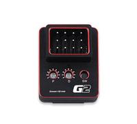 Gvvsjgdbis G2 Dual System Assisted Drift Car Gyroscope 8.4V High Voltage Suitable for 1/10 RC Remote Drift Car Aluminum Case E