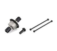 Gvvsjgdbis Gear Assembled Kit with Truck Rc Car Parts and Dog Bone Shaft for 1/8 Racing Xl Flux Rovan