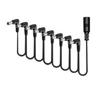 Gvvsjgdbis General Guitar Effect Pedals 6/8 Way Power Daisy Chain Cables Effect Device Topology Cable Guitar Effector Accessories B