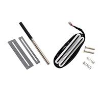 Gvvsjgdbis Guitar Fret Tools Crowning File Fret Dressing File + Fretboard Guard Protector with Hot Rail Pickups