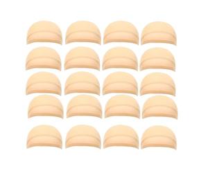 Gvvsjgdbis HD Wig Cap Stocking Cap Transparent Wig Cap Thin Nylon Cap Multifunctional Convenient Covers Easy Install Easy to Use,Beige 20 Pcs