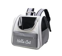 Gvvsjgdbis Large-Capacity Pet Supplies, Cat Out Portable Space Bag, Sun-Proof Breathable Pet Bag Gray