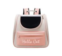 Gvvsjgdbis Large-Capacity Pet Supplies, Cat Out Portable Space Bag, Sun-Proof Breathable Pet Bag Pink
