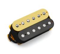 Gvvsjgdbis LP Series Electric Guitar Double Block Pickup 50mm Six String Electric Guitar Double Coil Pickup Frameless 50MM