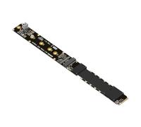 Gvvsjgdbis M.2 NVMe Key M SSD Extension Cable PCIe 5.0 X4 Gen5 128G/ Extension Cable FFC High Speed Ultra-Soft Low Loss 25cm