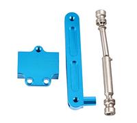 Gvvsjgdbis Metal Rear Middle Drive Shaft for Fy-01/02/03/04/05 12428 12423 & Metal Steering Component Steering Servo Saver