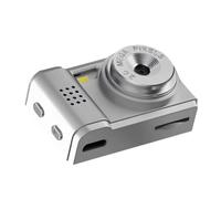 Gvvsjgdbis Mini Camera with Screen Indoor Home Outdoor 1080P Sports Portable Retro Small Camcorder Video Recorder for Beginner A
