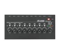 Gvvsjgdbis MIX800 8 Channel Ultra Low Noise Stereo Line Mixer Mini Professional Sound Mixer Audios Mixer