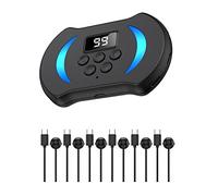 Gvvsjgdbis Mobile Phone Screen Auto Clicker Adjustable Connection Physical Simulation Finger Click Device Screen Auto Clicker-C