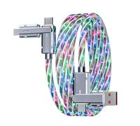 Gvvsjgdbis New Starry Skys LED Multicolor Fast Charging Cable,100W LED USB Cable 4 in 1 Fast Charging Type C Usb Data Cable