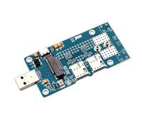 Gvvsjgdbis NGFF(M.2) to USB 3.0 Adapter with Dual NANO SIM Card Support 3G/4G/5G/LTE Module Suitable for Desktop Computers Easy to Use