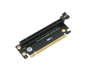 Gvvsjgdbis PCI-E16X 4.0 Graphics Card Test Adapter Board Multifunctional 2U Server Chassis PCI-E 4.0 90 Degree Adapter Card Easy to Use
