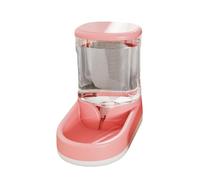 Gvvsjgdbis Pet Dog Feeder Cat Automatic Drinking Fountain Cat and Dog Drinking Water Feeding Bowl Transparent Dog Food Storage A