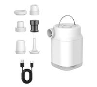 Gvvsjgdbis Portable Compressors MINI Wireless Tyre Inflator Air Compressor for Car Bike Ball with Power Bank LED Light
