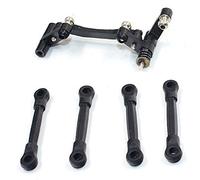 Gvvsjgdbis PX9300-06 Steering Linkage Assembly for Pxtoys PX9300 9300 9301 1/18 & PX9300-04 Link 4cm in Length