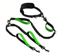 Gvvsjgdbis Reflective Dual Dog Leash for 2 Dogs Padded Handles Dual Dog Leash for Medium Large Dogs Training Jogging Running D