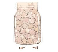 Gvvsjgdbis Reward Jar Incentive Jar, Reward Jar, Positive Behavior Jar, Potty Train Tool Reward Board,Star Model Easy to Use