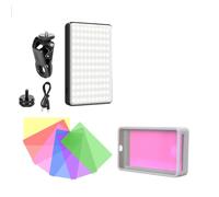 Gvvsjgdbis RGB LED Phone Selfie Light 3000Mah Battery Rechargeable Video Fill Light Portable 3 Lighting Mode Video Light RGB Video Fill Light