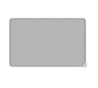 Gvvsjgdbis Silicone Pet Food Mats Tray - Non Slip Pet Dog Cat Waterproof Dog Cat Food Mats -Pet Water Mats for Carpet -Gray