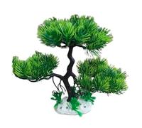 Gvvsjgdbis Simulated Aquarium Landscaping Ornaments, Fish Tank Decoration Ornaments, Fish Tank Landscape Plant Decor Ornaments 11x22cm C