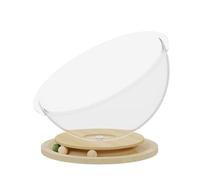 Gvvsjgdbis Space Capsule Cat Bed Universal with Track Balls Toy Cat House Kitten Easy Cleaning Pet Supplies,Large
