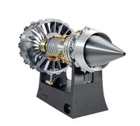 Gvvsjgdbis TR-900 Simulation Turbofan Engine Model Toys Aviation Fan Collectibles Static Display Ornaments Gifts 25CM